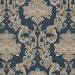 Damask Rich Ornament Wallpaper Blue Brown Code 6808-5 - Image 5