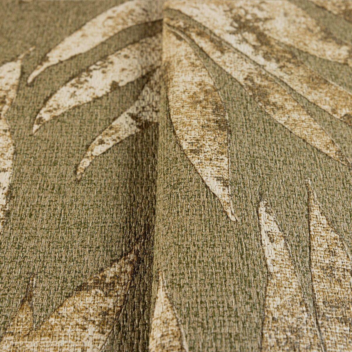 Leaf Pattern Wallpaper Green Code 1012-3 - Image 3