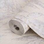Leaf Pattern Wallpaper Beige Code 1012-2