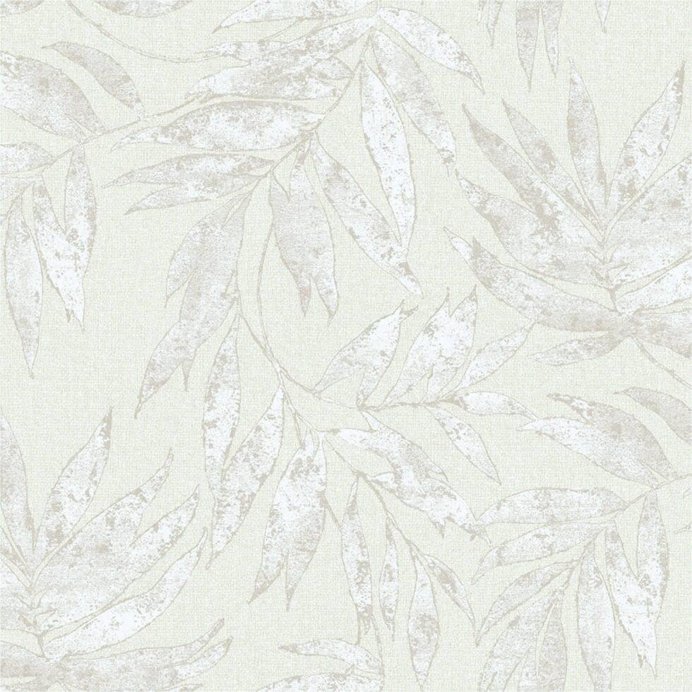 Leaf Pattern Wallpaper White Code 1012-1 - Image 5