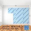 Wallpaper with Superman Design Colors Dark, Blue Code 8914-1 - Image 3