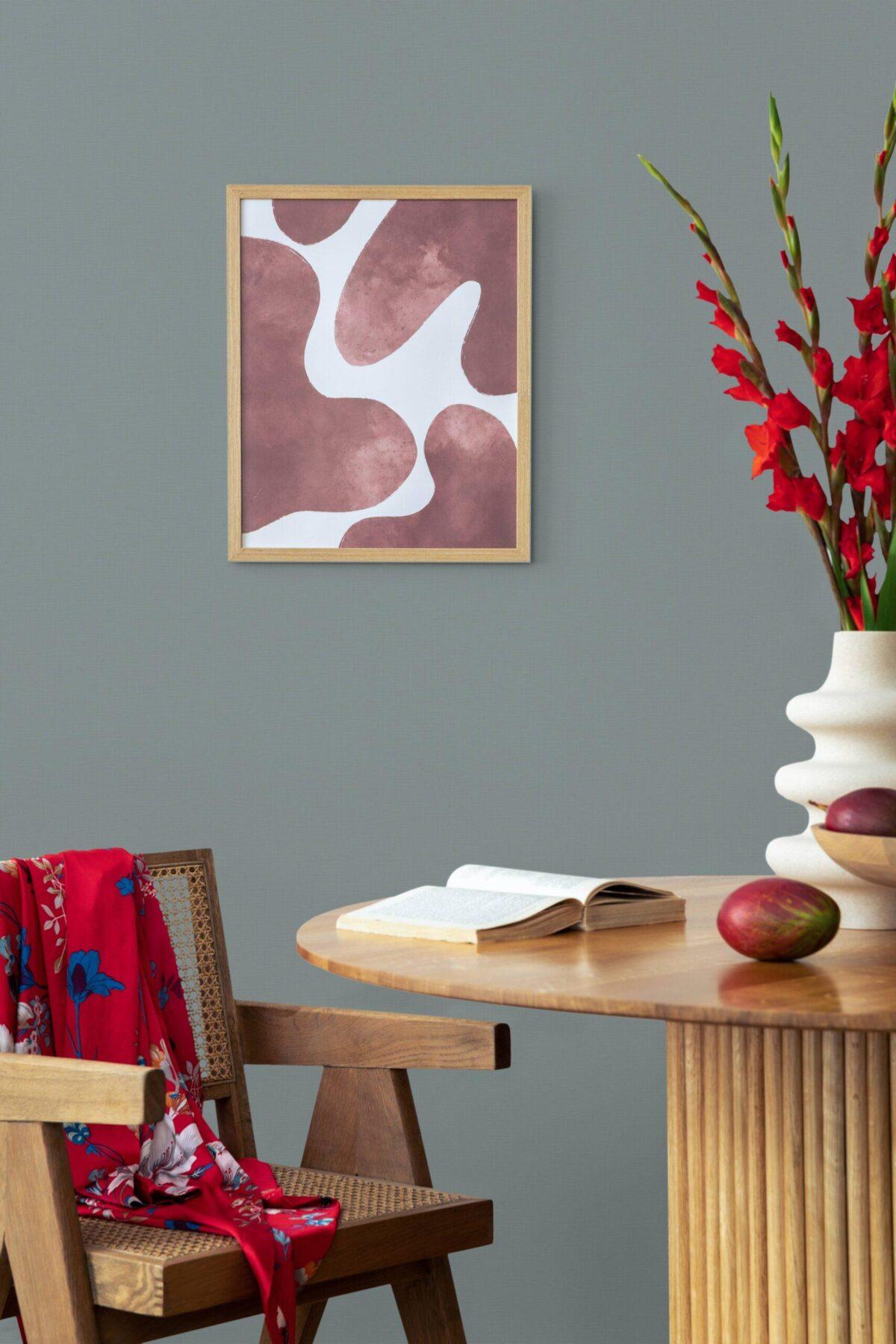 Modern Plain Pattern Wallpaper, Colour Sage Green Code 24205-10 - Image 2
