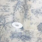 Tropical Forest Patterned Wallpaper, Colour Blue Code 24207-2