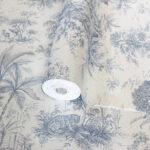Tropical Forest Patterned Wallpaper, Colour Blue Code 24207-2