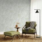 Tropical Leaf Patterned Wallpaper, Colour Green Code 24208-2 - Image 4