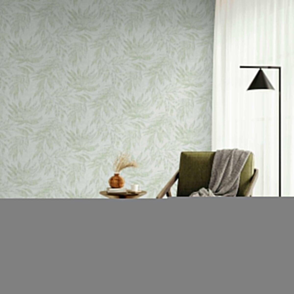 Tropical Leaf Patterned Wallpaper, Colour Green Code 24208-2 - Image 2