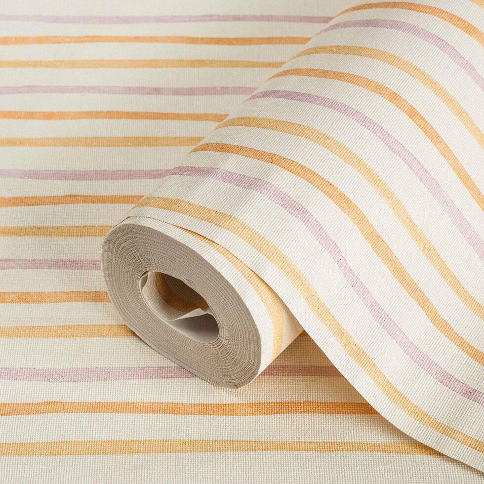 Light Colored Striped Wallpaper Colors Light, Orange Code 8906-2 - Image 2