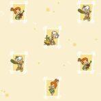 Flintstones Cartoon Themed Wallpaper Colors Beige, Light Code 8924-2