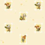 Flintstones Cartoon Themed Wallpaper Colors Beige, Light Code 8924-2