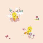 Wallpaper design with Tweety bird Colors Light, Pink Code 8931-2 - Image 2