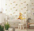 Looney Tunes Characters Wallpaper Colors Light, White Code 8939-1