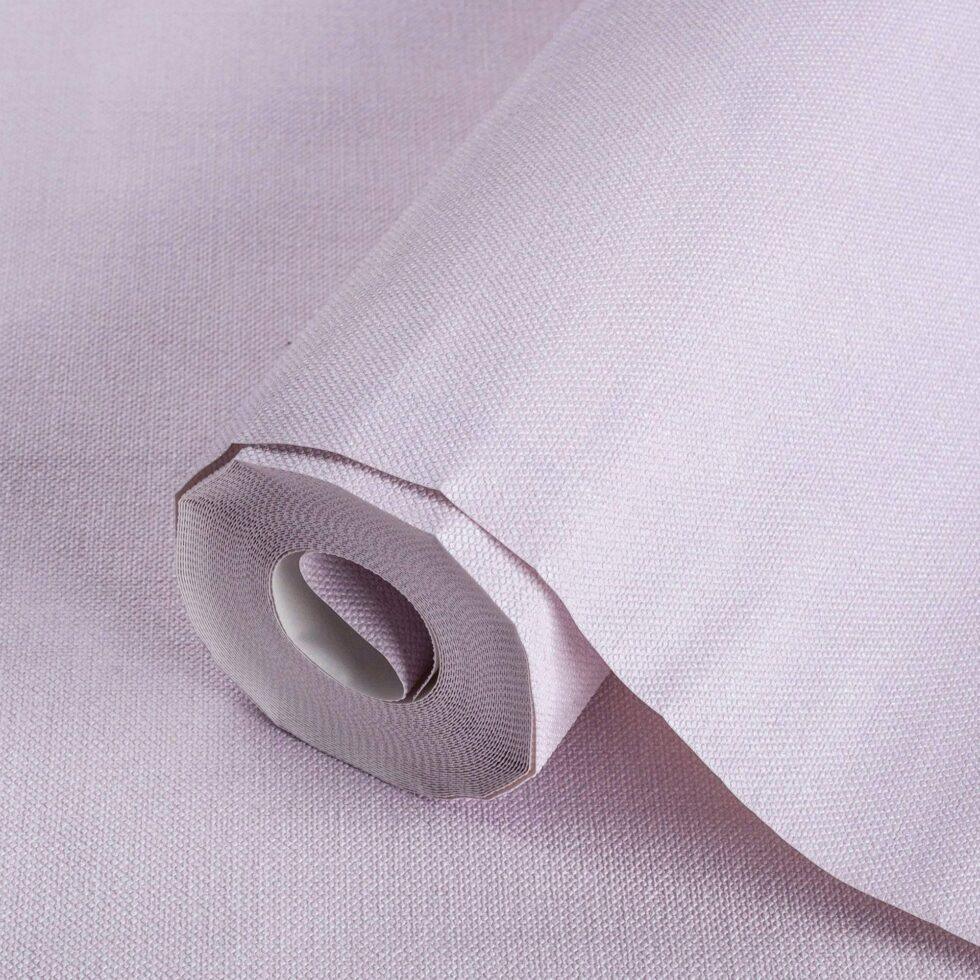 Linen Fabric Texture Wallpaper Colors Light, Purple Code 8942-3 - Image 2