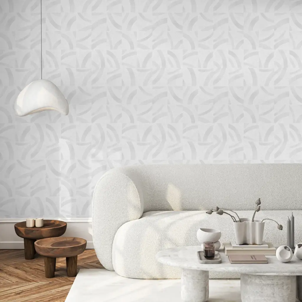 Icon Harmoni Design Wallpaper, White Colour, Code 24101-1 - Image 4