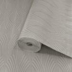 Icon Modern Harmony Design Wallpaper, Gray Colour, Code 24102-2