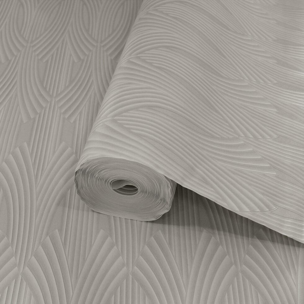 Icon Modern Harmony Design Wallpaper, Gray Colour, Code 24102-2