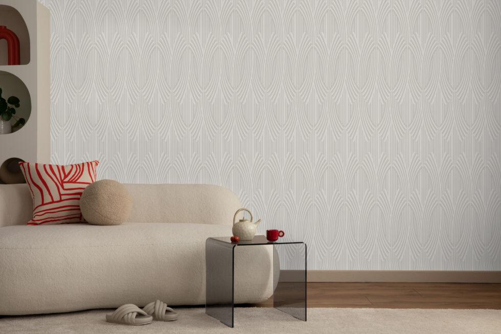 Icon Modern Harmony Design Wallpaper, Gray Colour, Code 24102-2 - Image 4