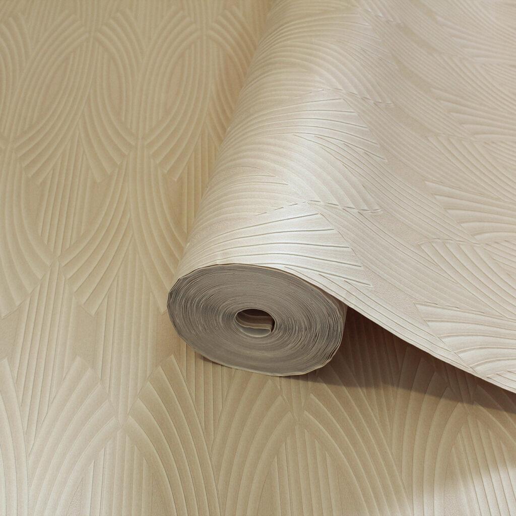 Icon Modern Harmony Design Wallpaper, Gold Colour, Code 24102-3