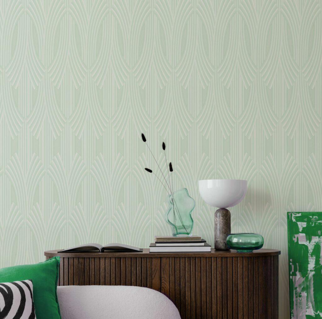 Icon Modern Harmony Design Wallpaper, Green Colour, Code 24102-4 - Image 4