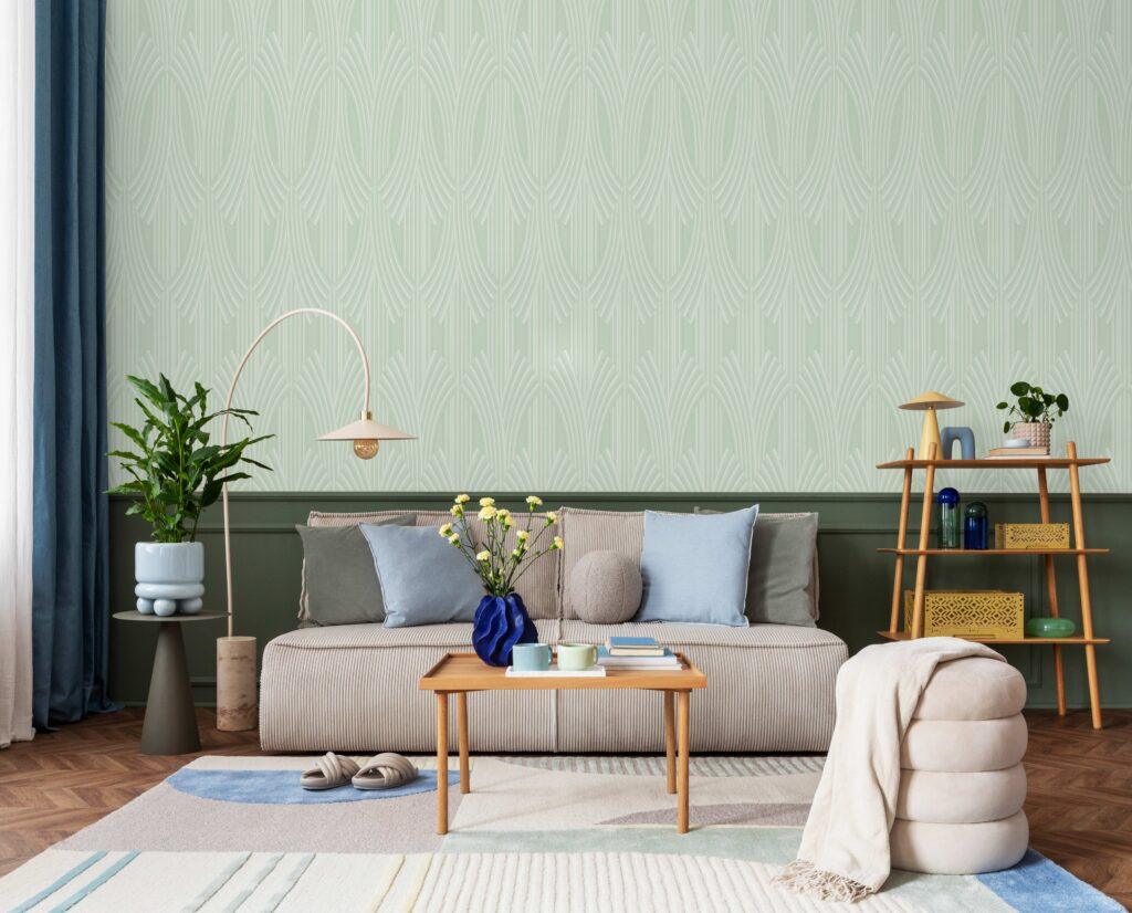 Icon Modern Harmony Design Wallpaper, Green Colour, Code 24102-4 - Image 5