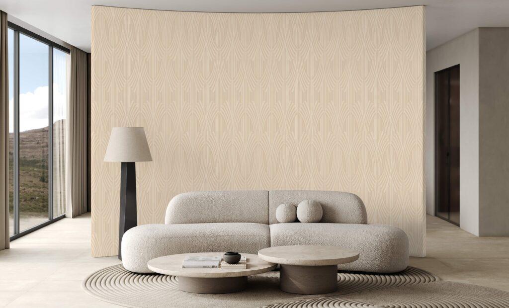 Icon Modern Harmony Design Wallpaper, Beige Colour, Code 24102-5 - Image 4