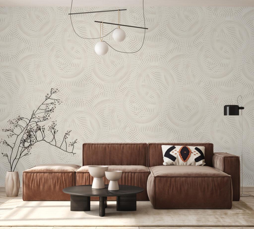 Icon Echoed Dimensions Design Wallpaper, Cream Colour, Code 24103-2 - Image 4