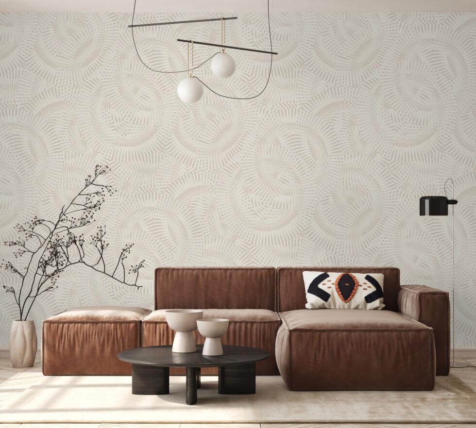 Icon Echoed Dimensions Design Wallpaper, Cream Colour, Code 24103-2 - Image 4