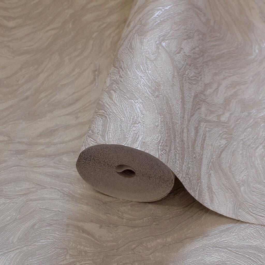 Icon Abstract Rhythm Design Wallpaper, White Colour, Code 24104-1