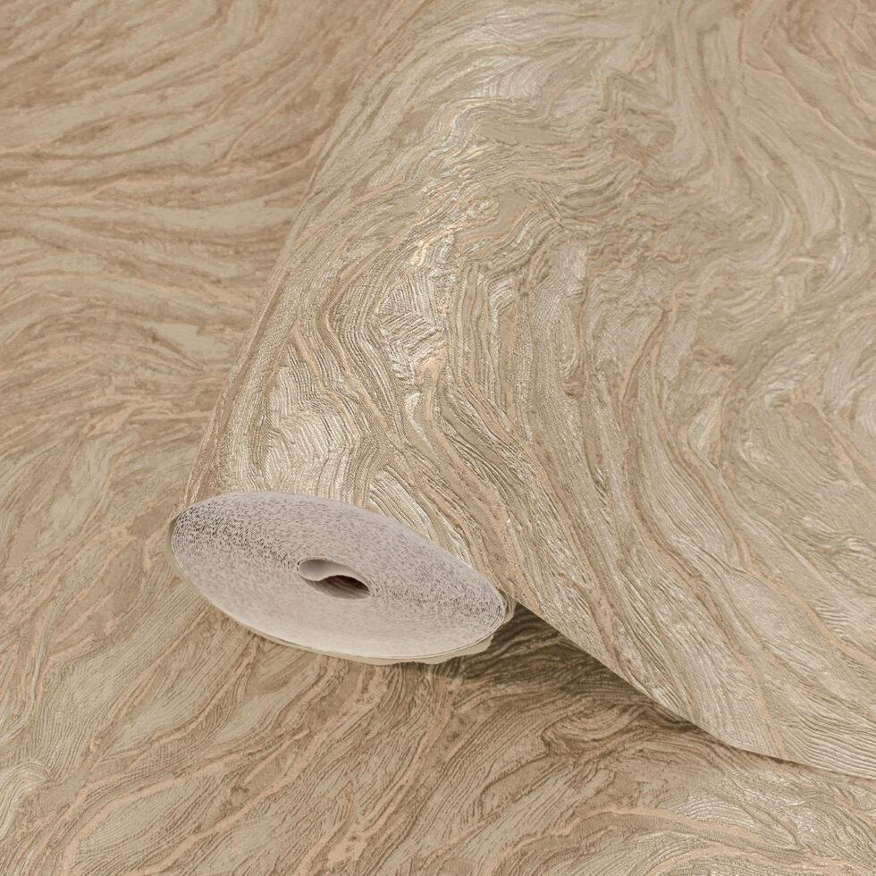 Icon Abstract Rhythm Design Wallpaper, Cream Colour, Code 24104-2