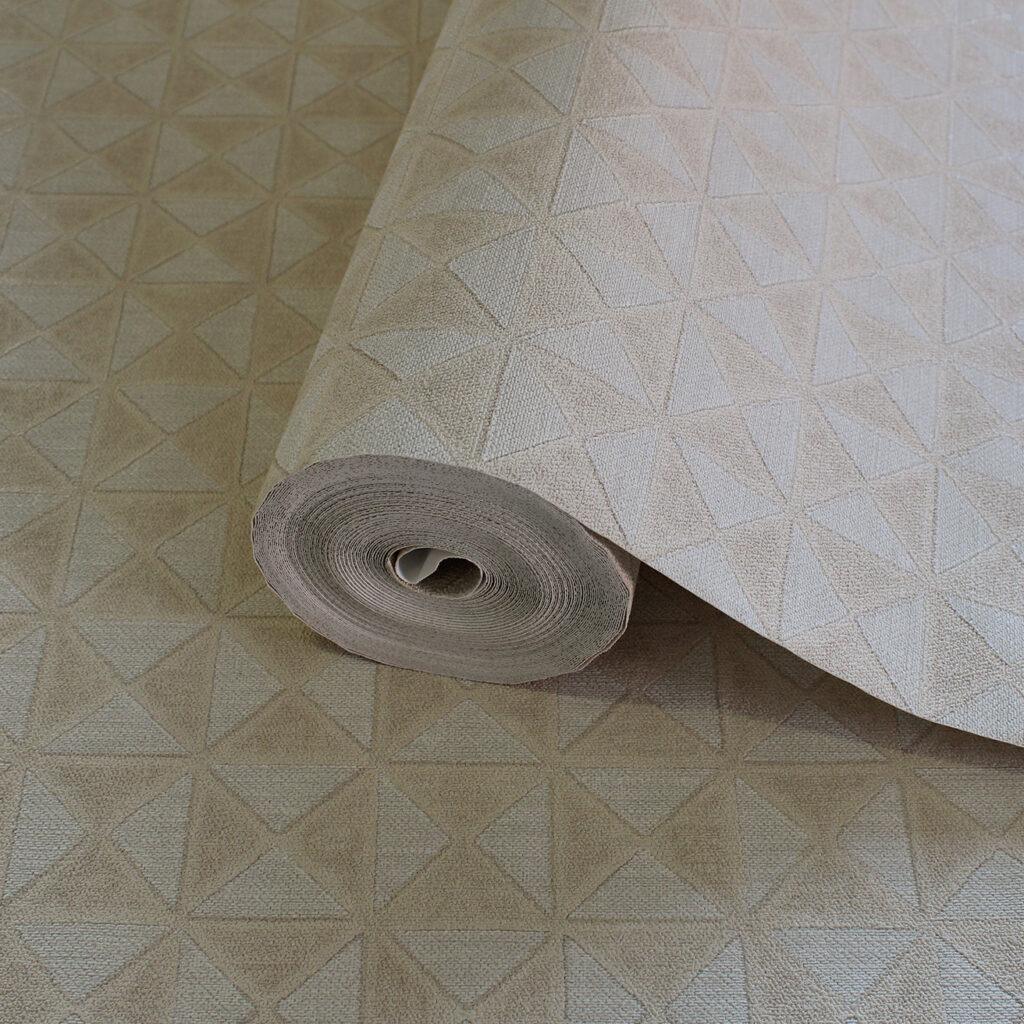 Icon Colour Storm Design Wallpaper, Cream Colour, Code 24105-2