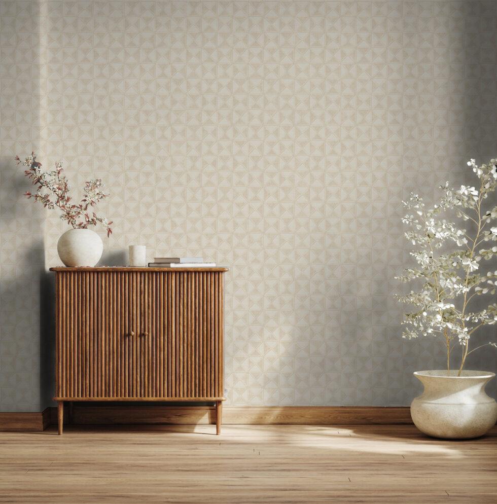 Icon Colour Storm Design Wallpaper, Cream Colour, Code 24105-2 - Image 4