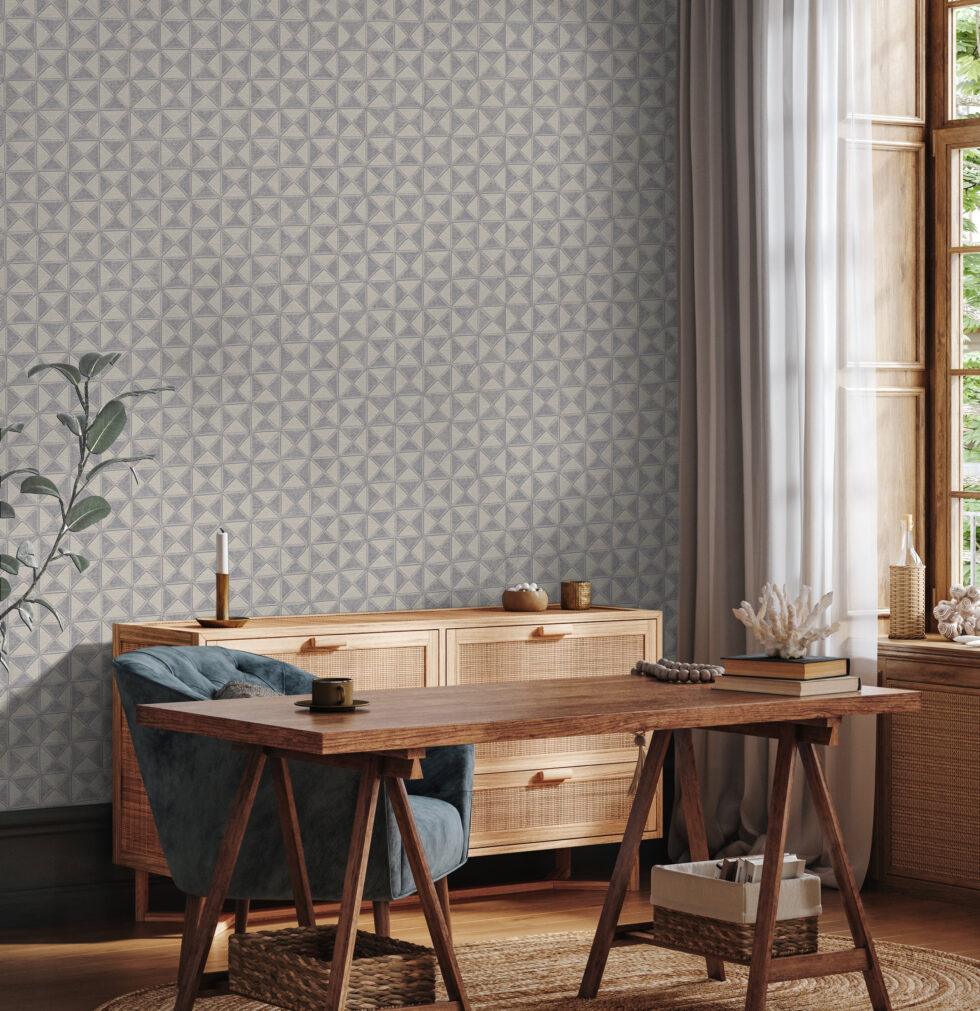 Icon Colour Storm Design Wallpaper, Gray Colour, Code 24105-3 - Image 4