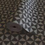 Icon Colour Storm Design Wallpaper, Black Colour, Code 24105-5
