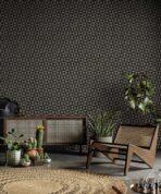 Icon Colour Storm Design Wallpaper, Black Colour, Code 24105-5 - Image 4