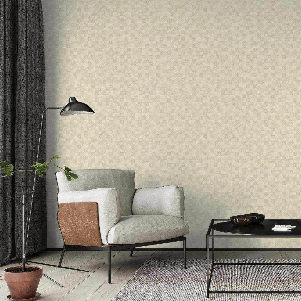 Icon Endless Patterns Design Wallpaper, Beige Colour, Code 24106-4 - Image 4