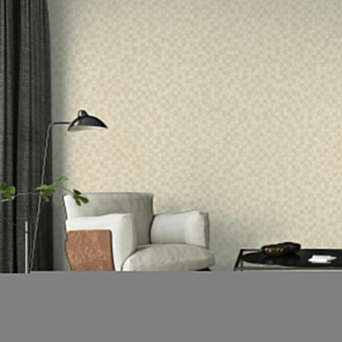 Icon Endless Patterns Design Wallpaper, Beige Colour, Code 24106-4 - Image 4