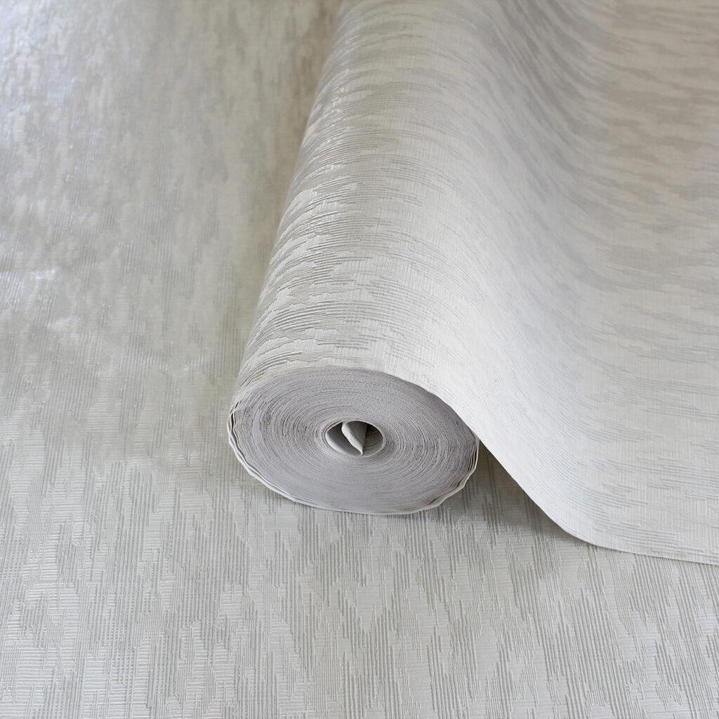 Icon Design Wallpaper, White Colour, Code 24108-1