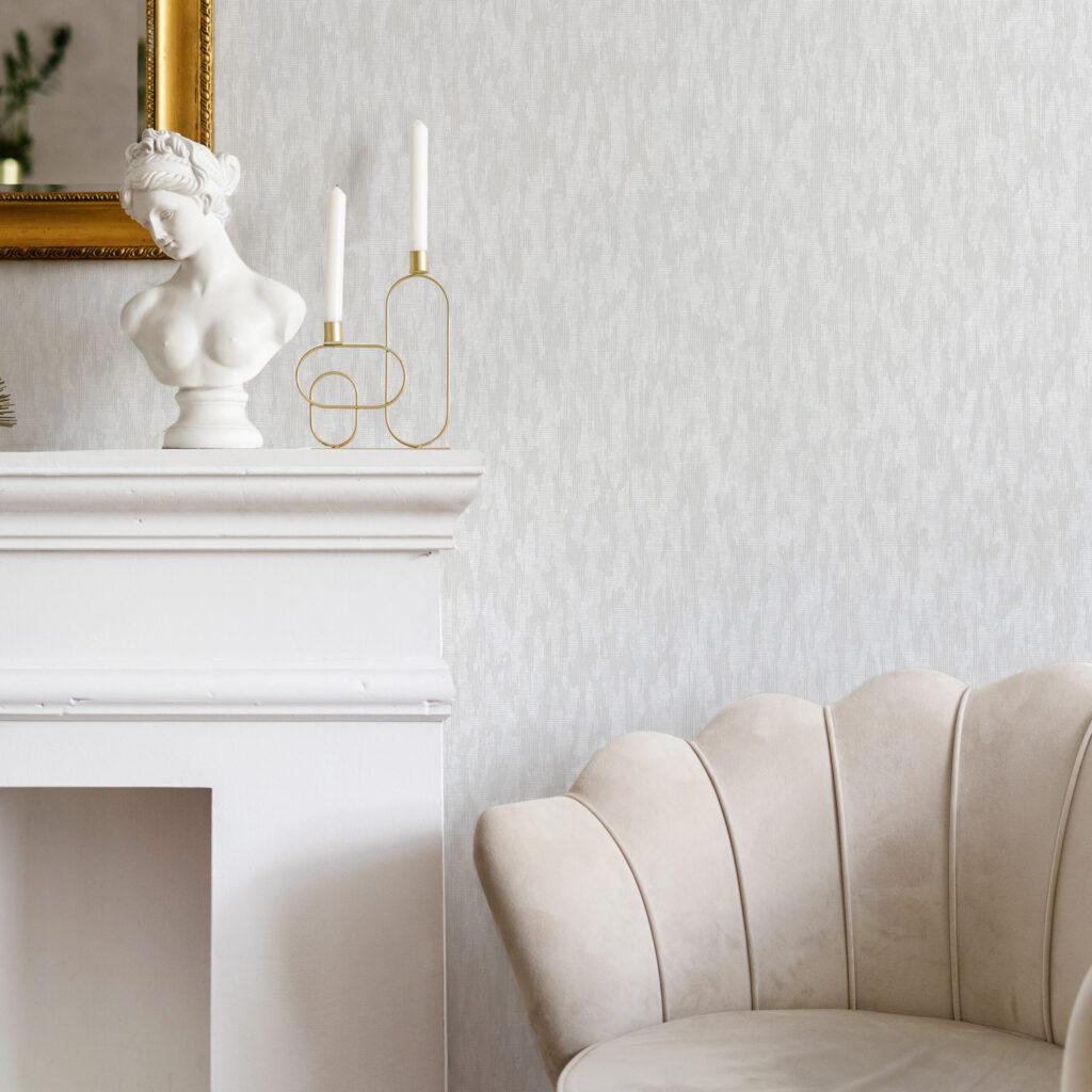 Icon Design Wallpaper, White Colour, Code 24108-1 - Image 4