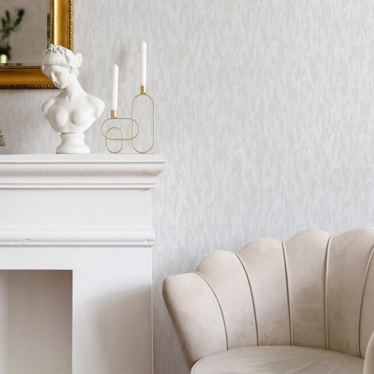 Icon Design Wallpaper, White Colour, Code 24108-1 - Image 4