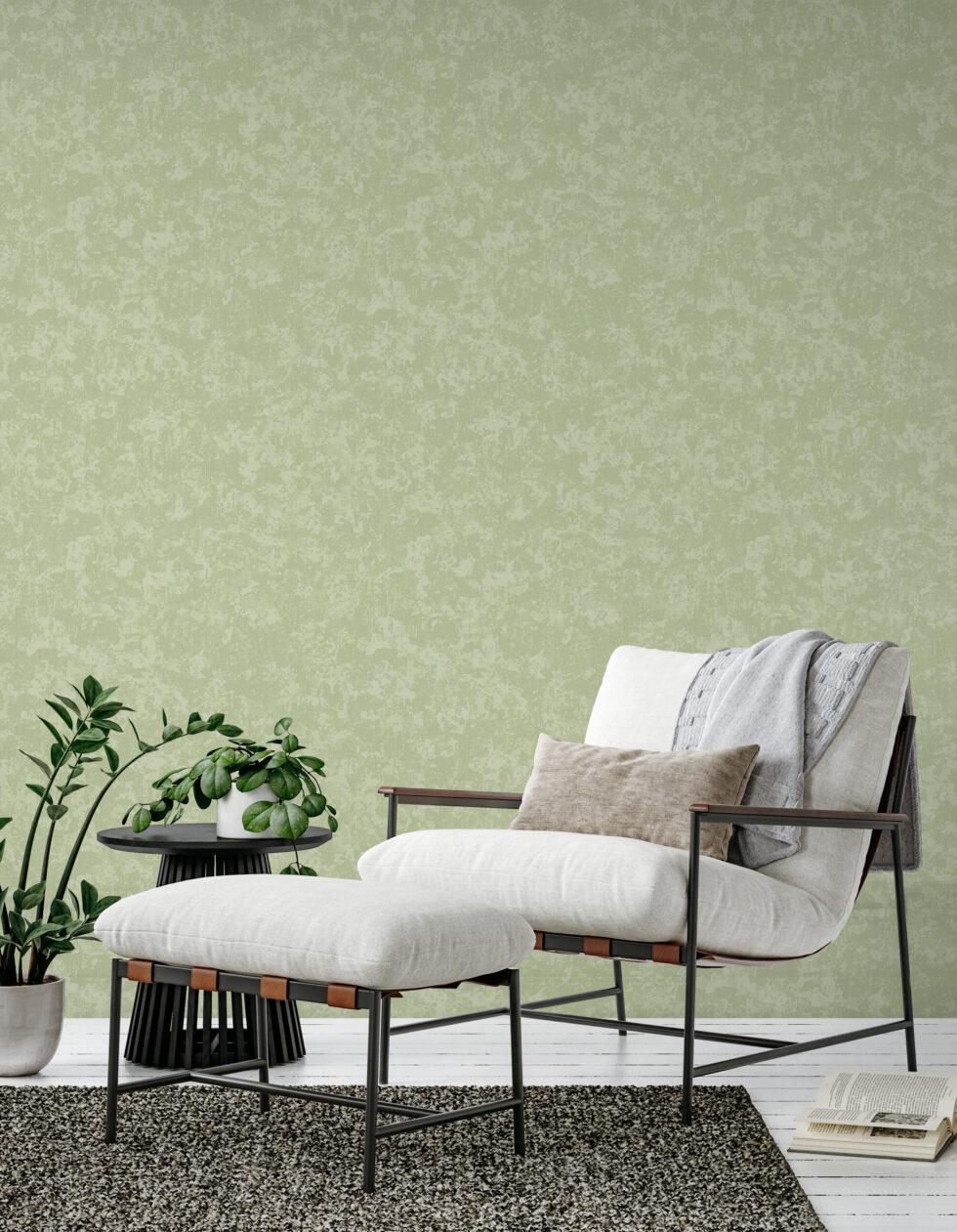 Icon Abstract Strokes Design Wallpaper, Green Colour, Code 24112-4 - Image 4