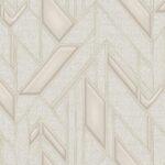 Icon Infinite Shapes Design Wallpaper, Cream Colour, Code 24113-2