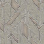 Icon Infinite Shapes Design Wallpaper, Brown Colour, Code 24113-5