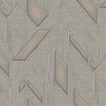 Icon Infinite Shapes Design Wallpaper, Brown Colour, Code 24113-5