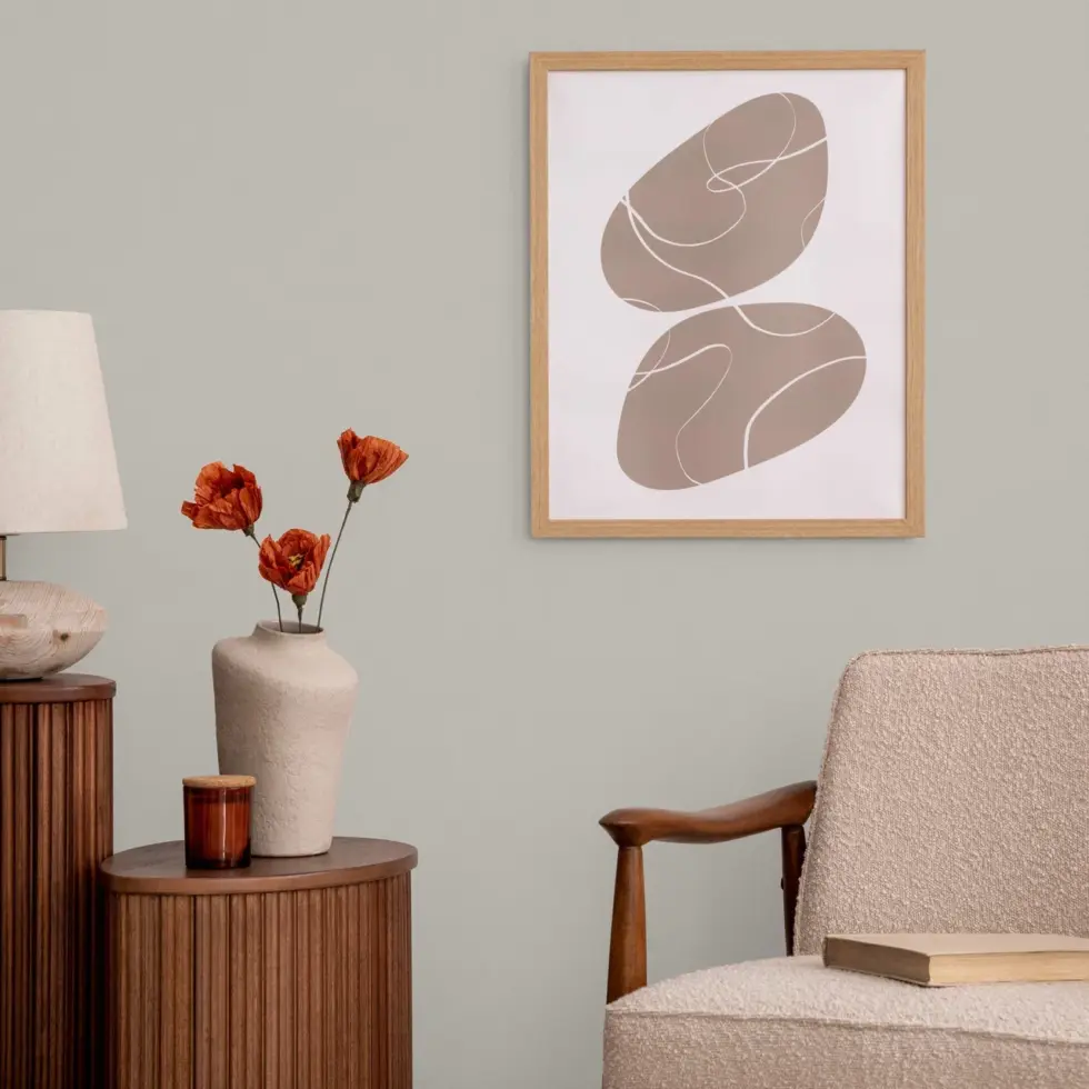 Modern Plain Pattern Wallpaper, Colour Dark Cream 24201-10 - Image 3