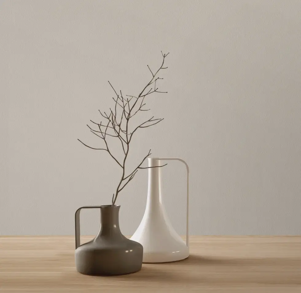 Modern Plain Pattern Wallpaper, Colour Dark Cream 24201-10 - Image 2