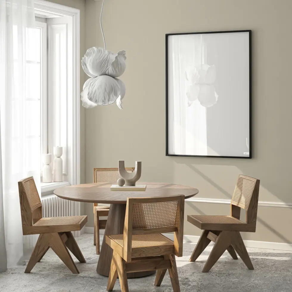 *Modern Plain Pattern Wallpaper, Colour neutral Cream 24201-13 - Image 3