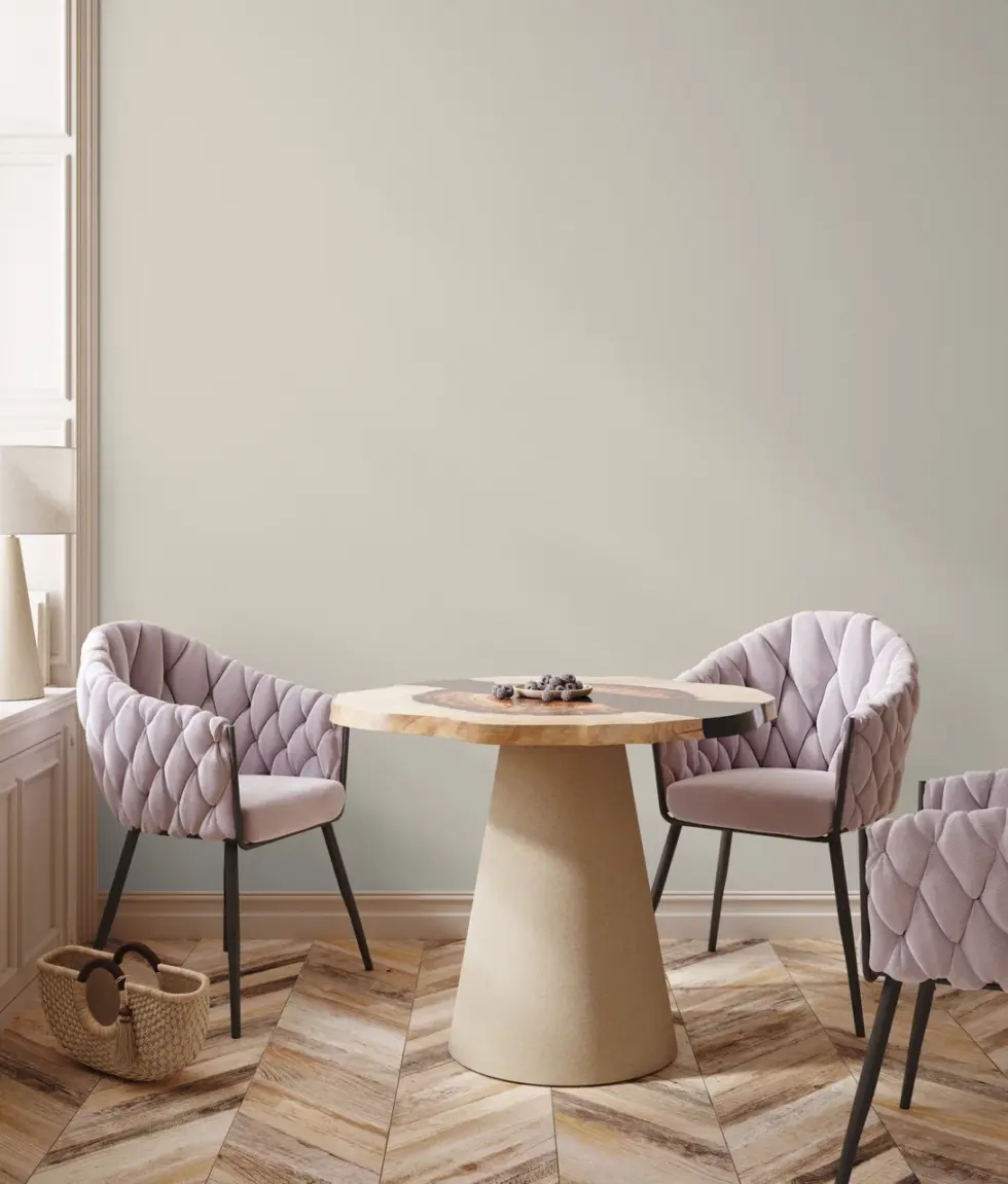 *Modern Plain Pattern Wallpaper, Colour neutral Milky Cream 24201-14 - Image 4