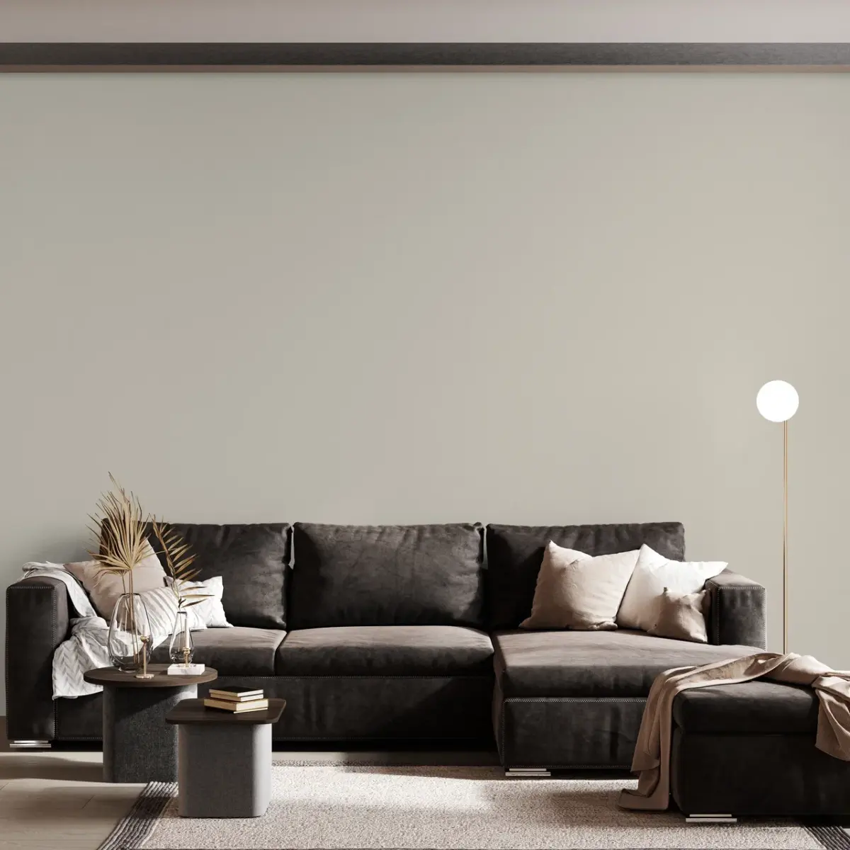 *Modern Plain Pattern Wallpaper, Colour neutral Milky Cream 24201-14 - Image 3