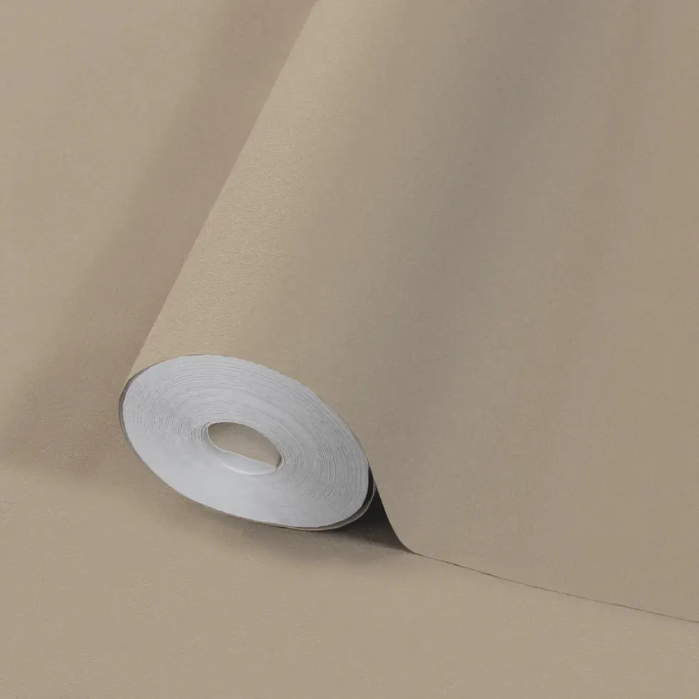 *Modern Plain Pattern Wallpaper, Colour Heavy Cream 24201-17