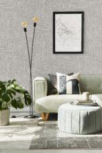 Urban Still Design Wallpaper Mink Light Colour Code 25101- 2 - Image 3