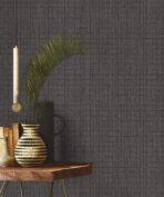 Soft Vision Design Wallpaper Dark Brown Colour Code 25102- 6 - Image 2